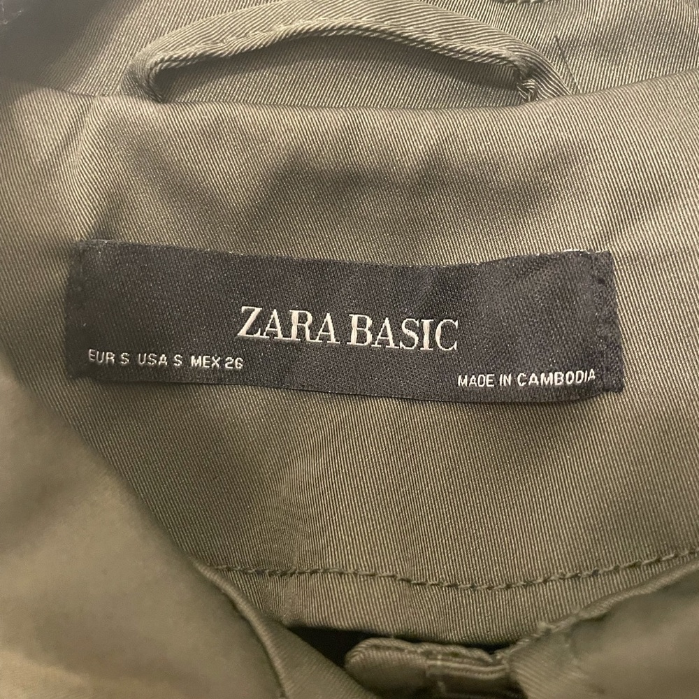 Zara Basic Olive/Army Green Jacket - image 3